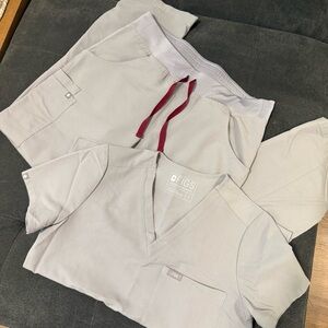 Figs Women’s Set - Cement